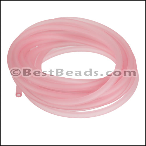 3mm Round PVC cord PINK - 2m COIL
