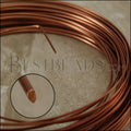 Parawire Half - Round 18g Wire ANT COPPER