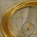 Parawire Half - Round 18g Wire GOLD