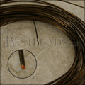 Parawire Half - Round 21g Wire VINTAGE BRONZE