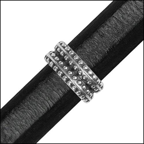 Regaliz® DOUBLE REGAL spacer ANT SILVER - 10 pcs