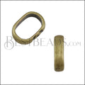 Regaliz® CRIMP spacer ANT BRASS - 10 pcs