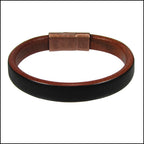 Regaliz® 4.5mm TWO TONE leather TURQUOISE - meter