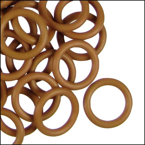12mm rubber o - rings 10 pcs TAN