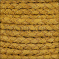 5mm Round Suede Indian Braided Leather NATURAL TUSCAN SUN - 10m SPOOL