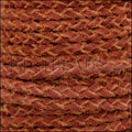 5mm Round Suede Indian Braided Leather NATURAL MERLOT - 10m SPOOL