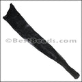 SALMON leather skin BLACK - 1 hide