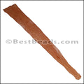 SALMON leather skin ORANGE - 1 hide