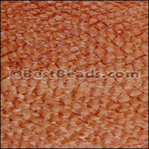 SALMON leather skin ORANGE - 1 hide