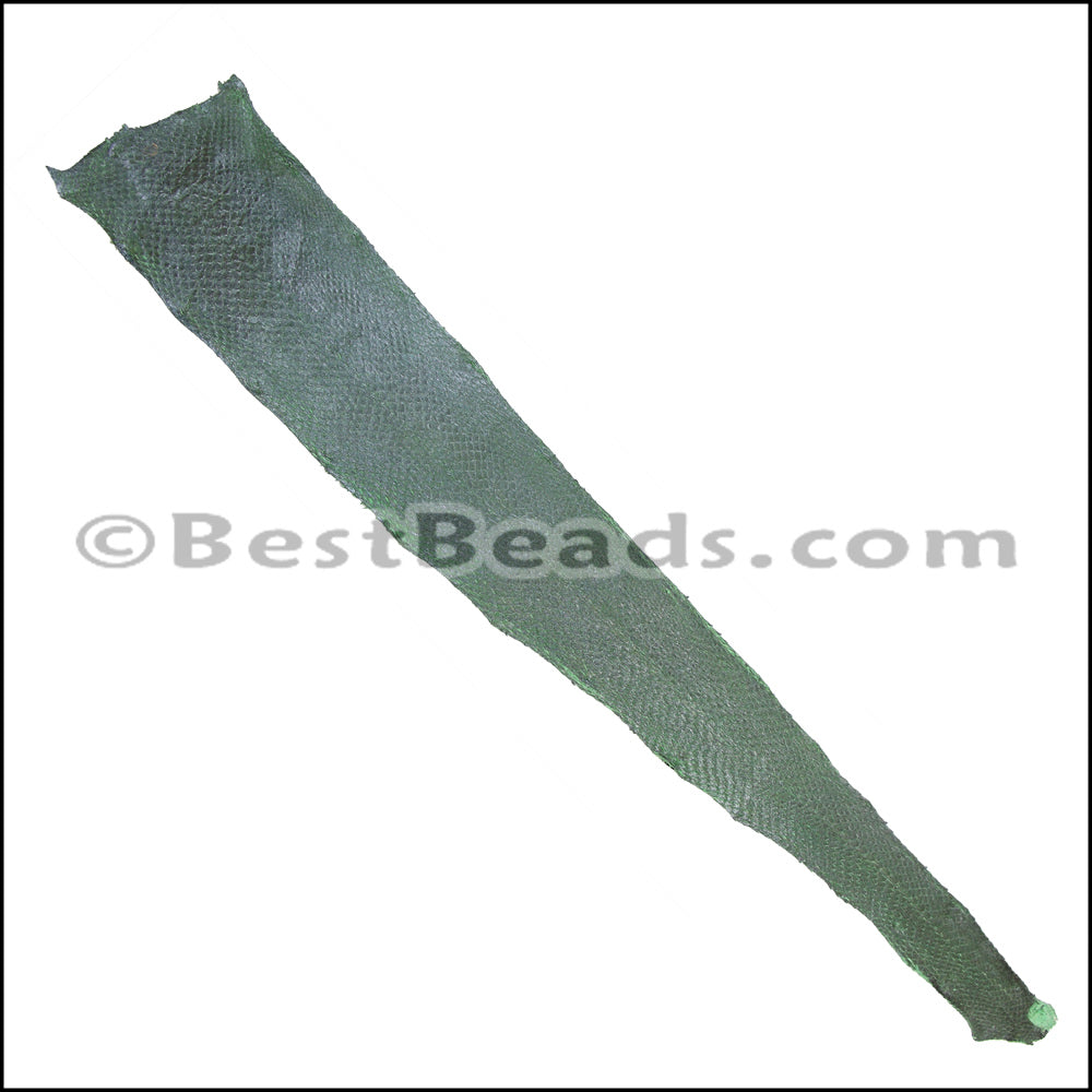 SALMON leather skin GREEN - 1 hide