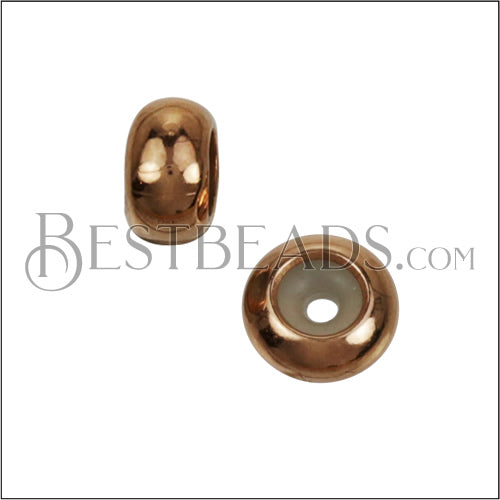 1 - 1.5mm XSmall Bead Stopper - ROSE GOLD - 10 pcs