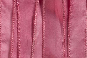 SILKY Ribbon - Bundle of 10 Strands Color: 219-ROSE