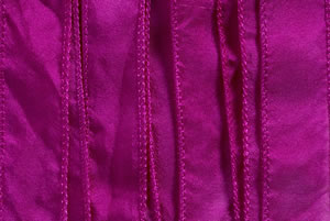 SILKY Ribbon - Bundle of 10 Strands Color: 23-FUCHSIA