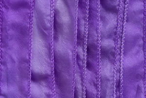 SILKY Ribbon - Bundle of 10 Strands Color: 32-LAVENDER