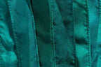 SILKY Ribbon - Bundle of 10 Strands Color: 51-EMERALD GREEN