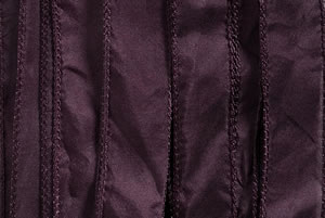 SILKY Ribbon - Bundle of 10 Strands Color: 66-DARK EGGPLANT