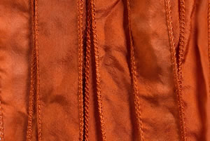 SILKY Ribbon - Bundle of 10 Strands Color: 6-RUST