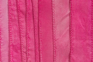 SILKY Ribbon - Bundle of 10 Strands Color: 81-BUBBLE GUM