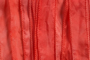 SILKY Ribbon - Bundle of 10 Strands Color: 82-SALMON