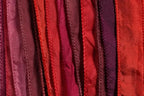 SILKY Ribbon Mix - Bundle of 25 Mixed Strands Color: RED