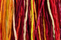 SILK String Mix - Bundle of 50 Mixed Strands Color: YELLOW ORANGE RED