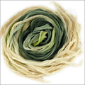 Hand-Dyed FAIRY RIBBON - BED OF MOSS - bundle of 10