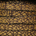 Ltd Edition LEATHER 10mm Flat - Brown - 1 meter