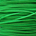 Ltd Edition LEATHER 2mm Round - Neon Green - 1 meter