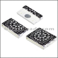 25mm flat ACRYLIC PATTERN magnet STYLE 3 - 10 clasps