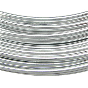 aluminum wire 1mm SILVER - 10m COIL