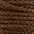 8mm Round Indian Braided Bolo NAT TAUPE - 10m Spool