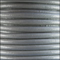4mm round Euro leather DARK GREY - meter