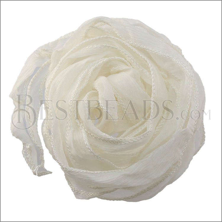 FAIRY ribbon - Bundle of 10 Strands Color: 0-WHITE
