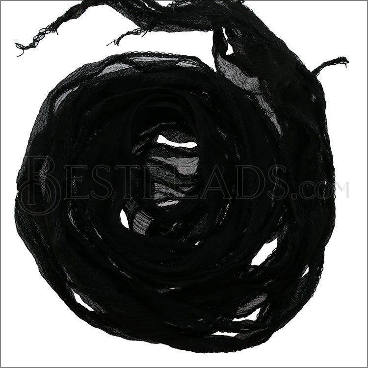 FAIRY ribbon - Bundle of 10 Strands Color: 100-BLACK