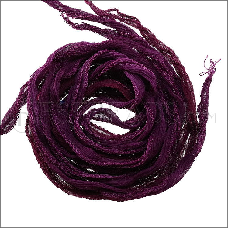 FAIRY ribbon - Bundle of 10 Strands Color: 11-EGGPLANT
