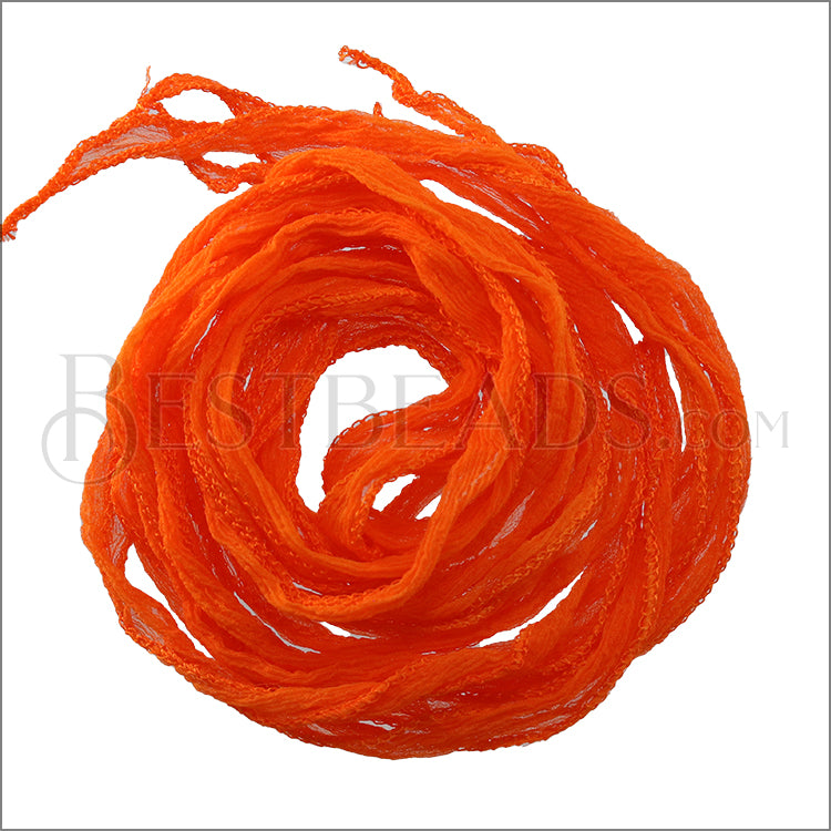 FAIRY ribbon - Bundle of 10 Strands Color: 2-ORANGE