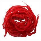 FAIRY ribbon - Bundle of 10 Strands Color: 3-RED
