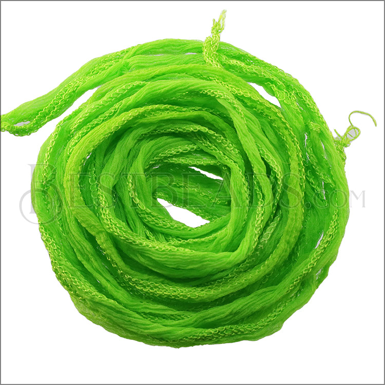 FAIRY ribbon - Bundle of 10 Strands Color: 50-APPLE GREEN