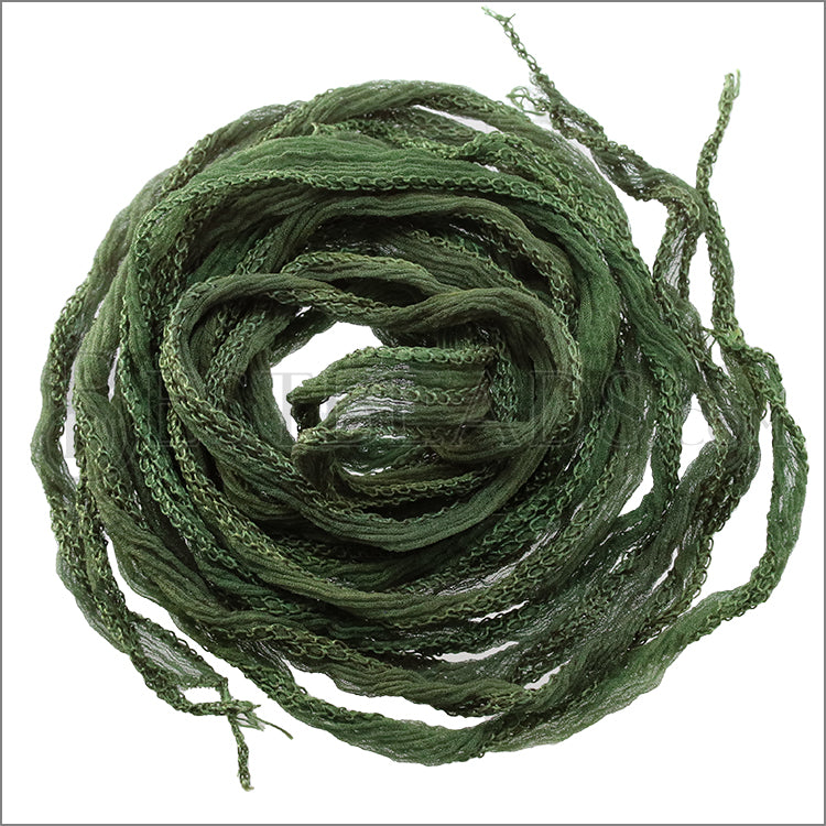 FAIRY ribbon - Bundle of 10 Strands Color: 59-ARMY GREEN