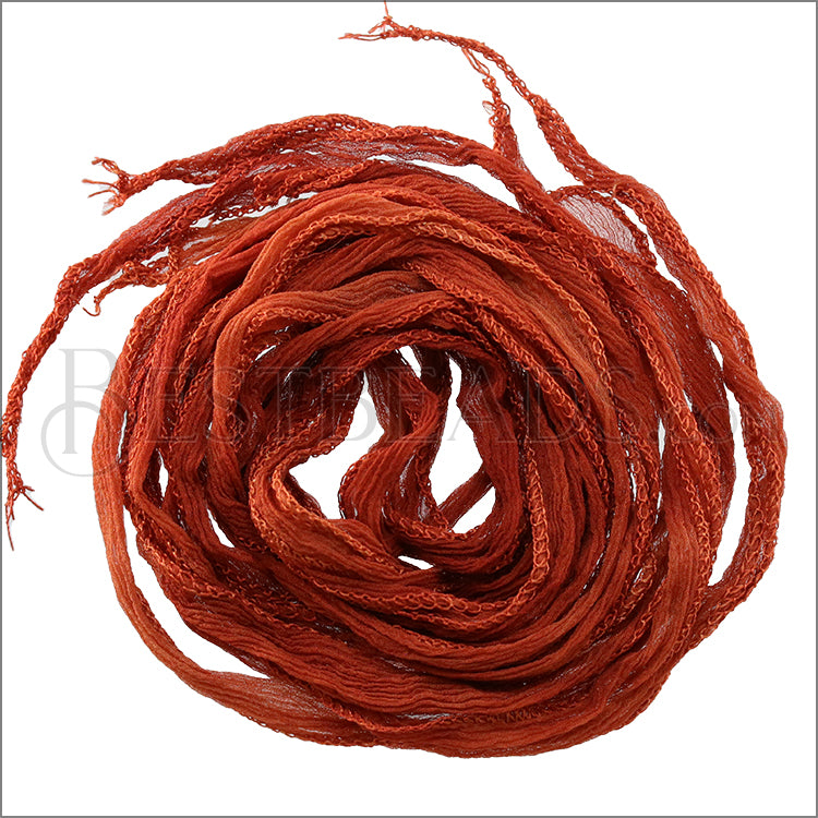 FAIRY ribbon - Bundle of 10 Strands Color: 6-RUST