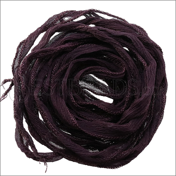 FAIRY ribbon - Bundle of 10 Strands Color: 66-DARK EGGPLANT