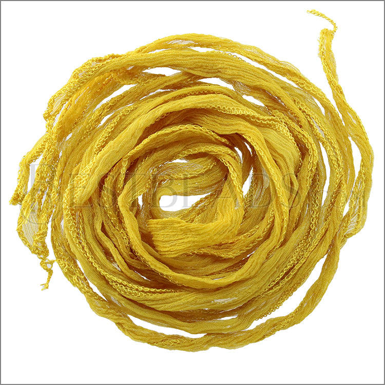 FAIRY ribbon - Bundle of 10 Strands Color: 7-GOLD MUSTARD