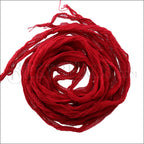FAIRY ribbon - Bundle of 10 Strands Color: 8-XMAS RED