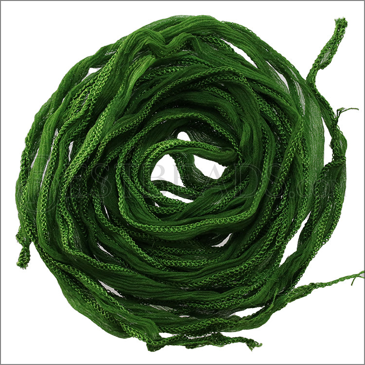 FAIRY ribbon - Bundle of 10 Strands Color: 97-LEAF GREEN