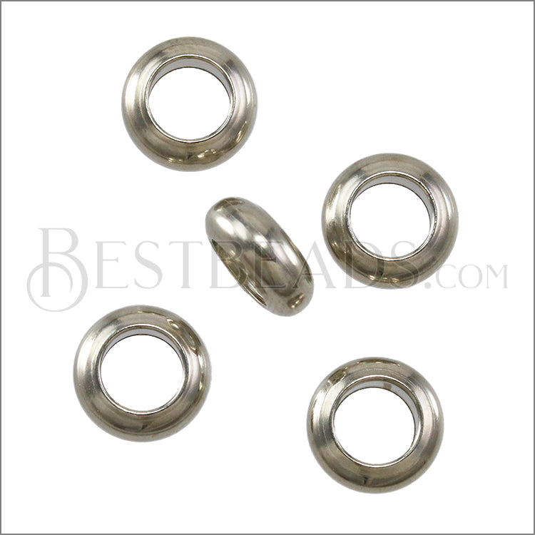 6mm round SPACER bead - 10 pcs