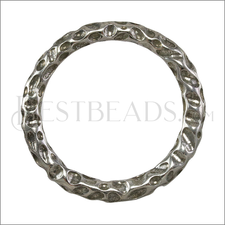 Multi LARGE LEOPARD ring ANTIQUE SILVER - 5 pcs