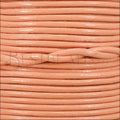 1.5mm round Indian leather - peach - 25m SPOOL