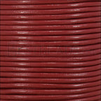 2mm round Indian leather - pink - 25m SPOOL