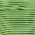 2mm round Indian leather - mint - 25m SPOOL