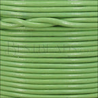 1.5mm round Indian leather - mint - 25m SPOOL